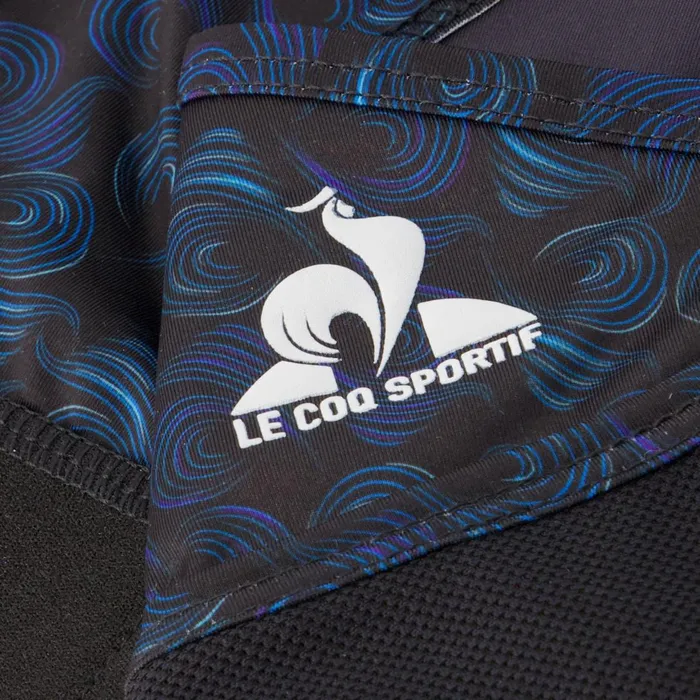 Women Le Coq Sportif Bra And Leggings Training Performance Bra All Over Bleu Perf