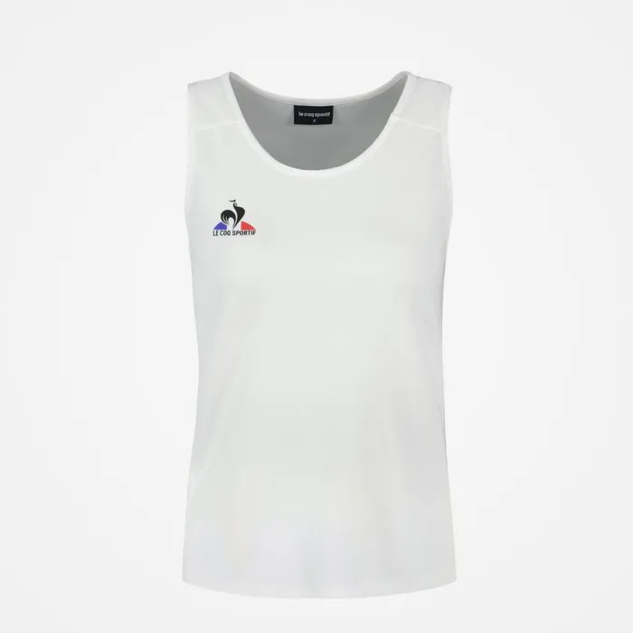 Women Le Coq Sportif Tshirts Polos Shirts And Tops Tennis Tank Top New Optical White Women Le Coq Sportif Tshirts Polos Shirts And Tops Tennis Tank Top New Optical White