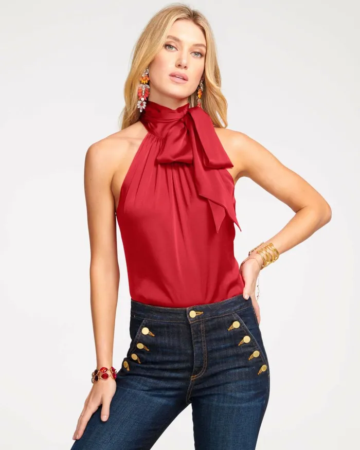 Women Lori High Neck Tank Top Slate Grey Ramy Brook Tops Women Lori High Neck Tank Top Slate Grey Ramy Brook Tops