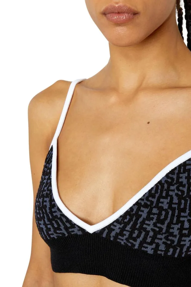Women MAthildeTop Blackblue Diesel Knitwear Women MAthildeTop Blackblue Diesel Knitwear