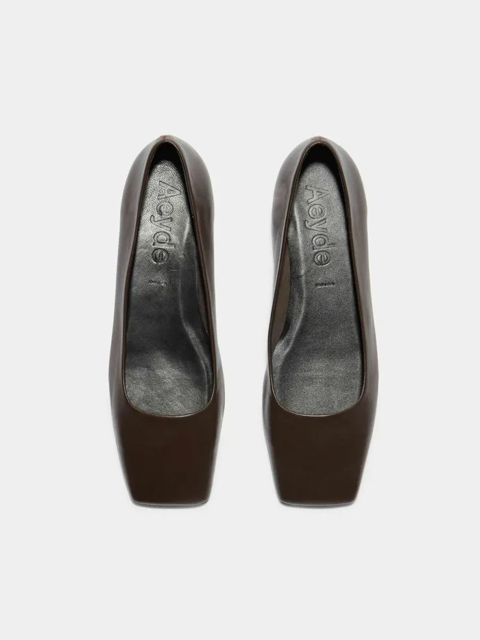 Women Matti Leather Ballet Flats Aeyde Flats