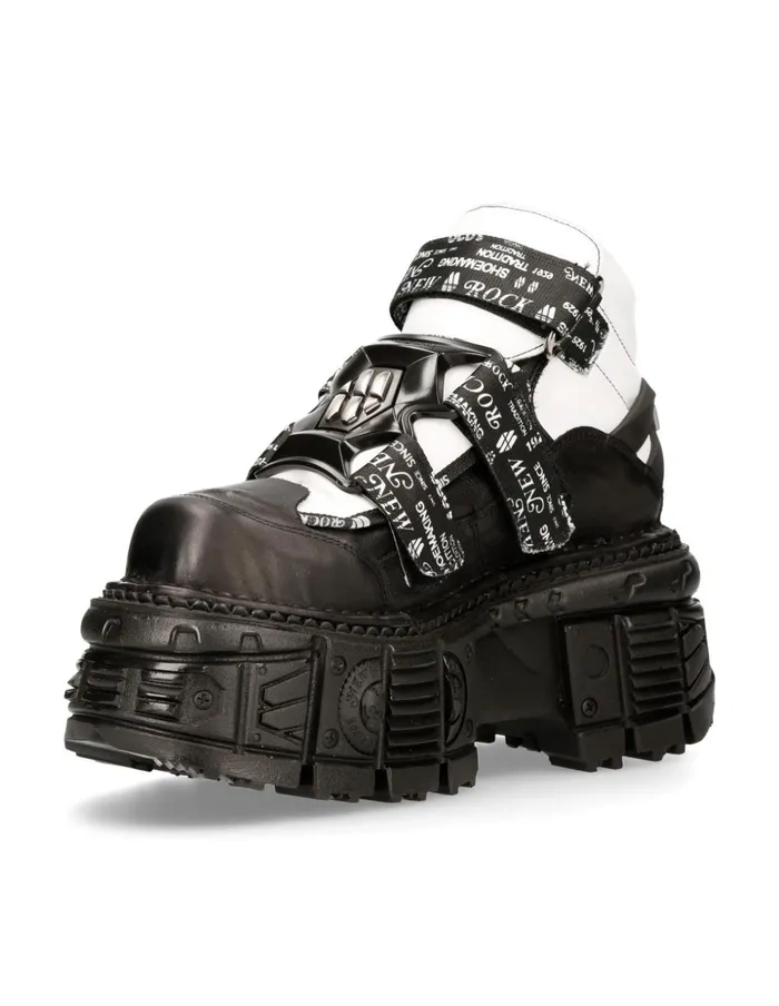 WomenMen Ankle Boot Imperfect MTank014C1 New Rock Booties WomenMen Ankle Boot Imperfect MTank014C1 New Rock Booties