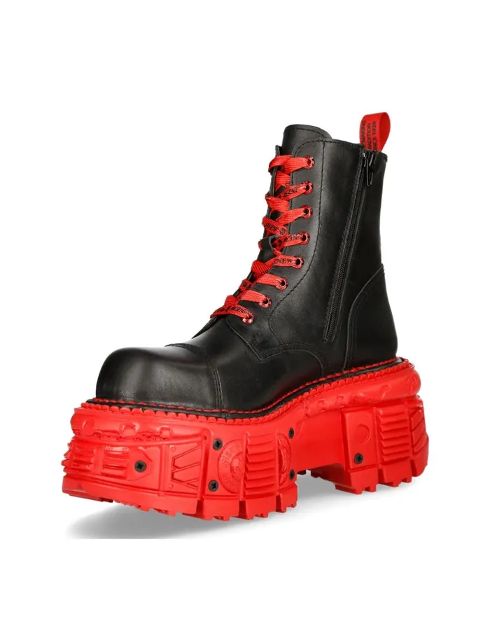 WomenMen Boot Black Imperfect MMili083cC48 New Rock Boots WomenMen Boot Black Imperfect MMili083cC48 New Rock Boots