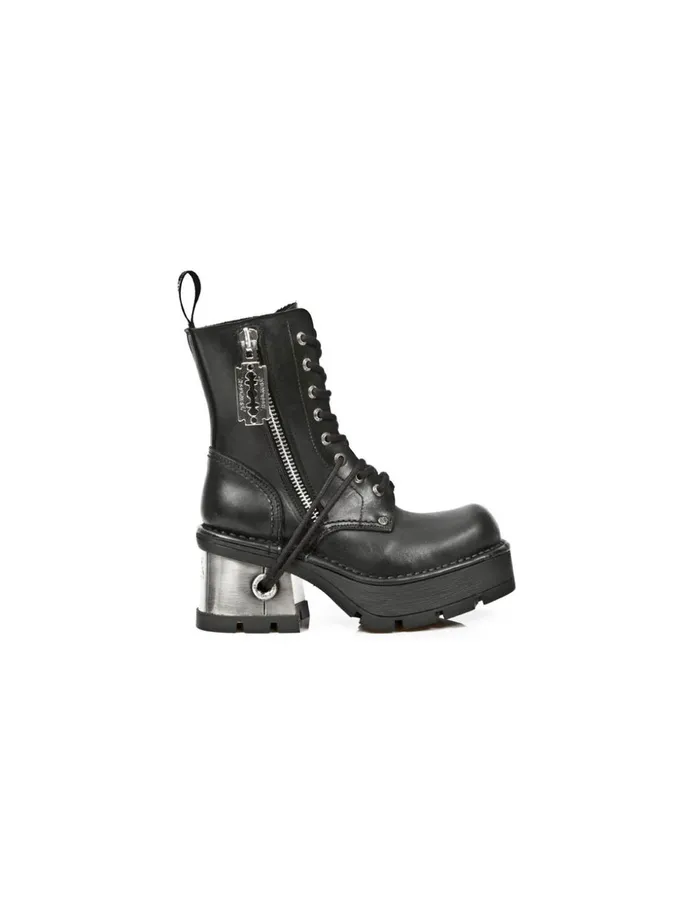 WomenMen Boot Metallic M1045C1 New Rock Boots WomenMen Boot Metallic M1045C1 New Rock Boots