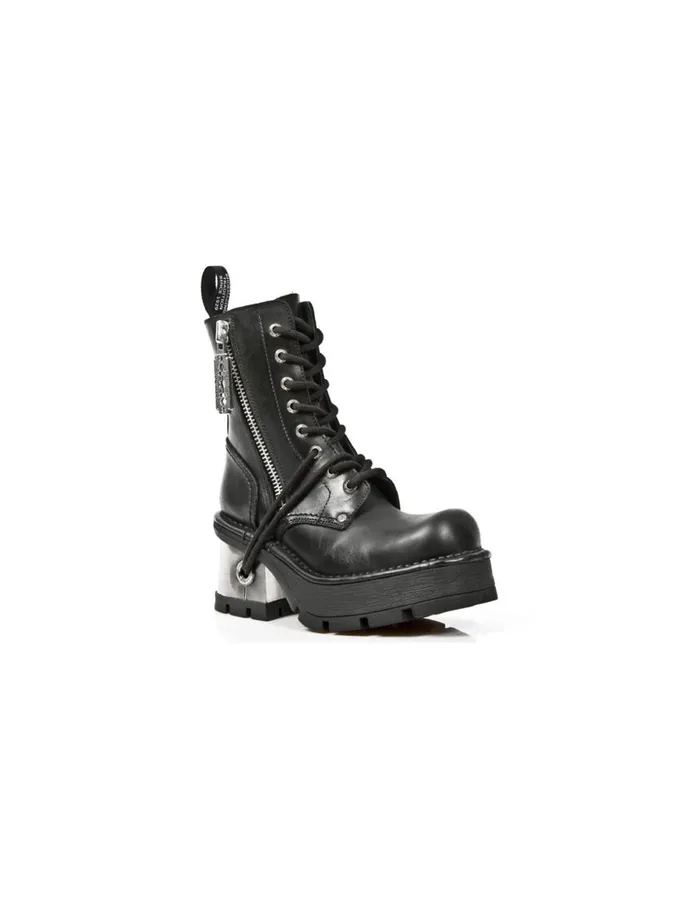 WomenMen Boot Metallic M1045C1 New Rock Boots WomenMen Boot Metallic M1045C1 New Rock Boots
