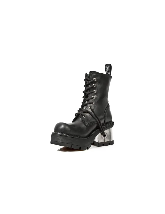 WomenMen Boot Metallic M1045C1 New Rock Boots WomenMen Boot Metallic M1045C1 New Rock Boots