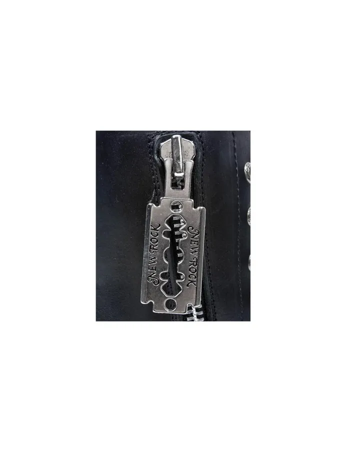 WomenMen Boot Metallic M1045C1 New Rock Boots WomenMen Boot Metallic M1045C1 New Rock Boots