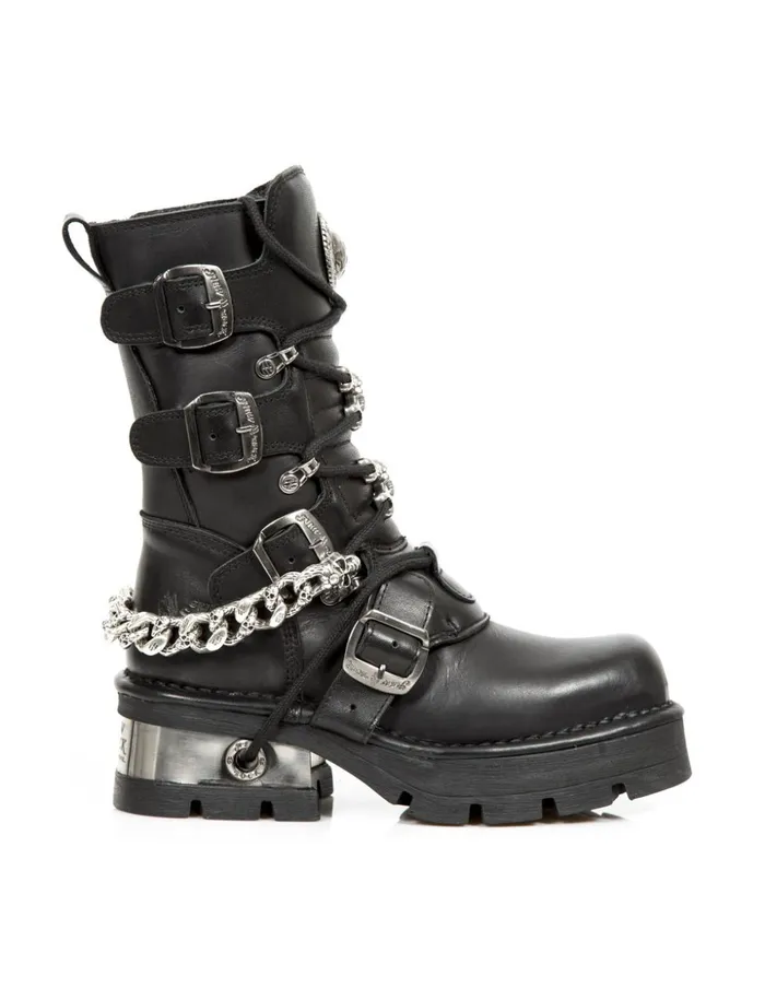 WomenMen Boot Metallic M1053C1 New Rock Boots WomenMen Boot Metallic M1053C1 New Rock Boots
