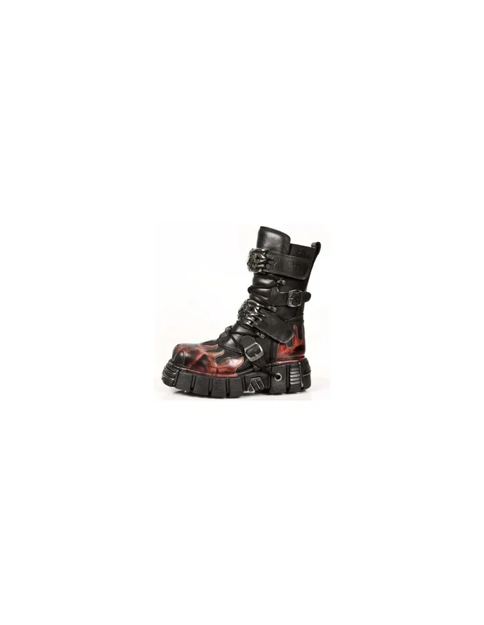 WomenMen Boot Metallic M149C1 New Rock Boots