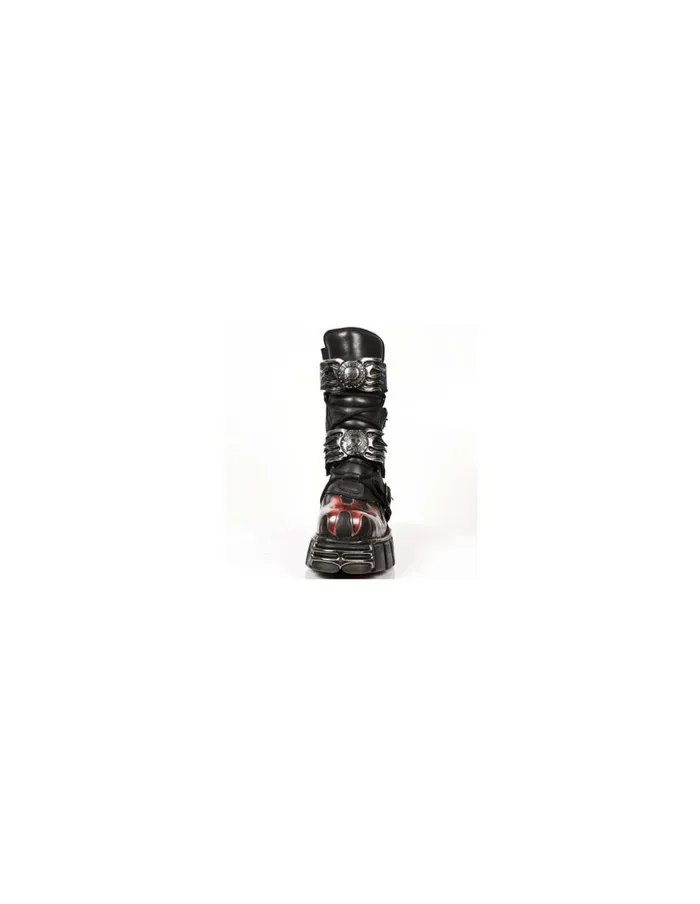 WomenMen Boot Metallic M149C1 New Rock Boots WomenMen Boot Metallic M149C1 New Rock Boots