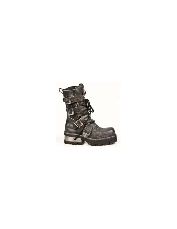 WomenMen Boot Metallic M373C42 New Rock Boots
