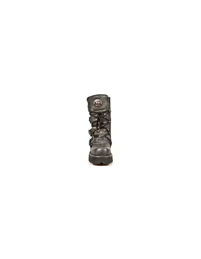 WomenMen Boot Metallic M373C42 New Rock Boots WomenMen Boot Metallic M373C42 New Rock Boots