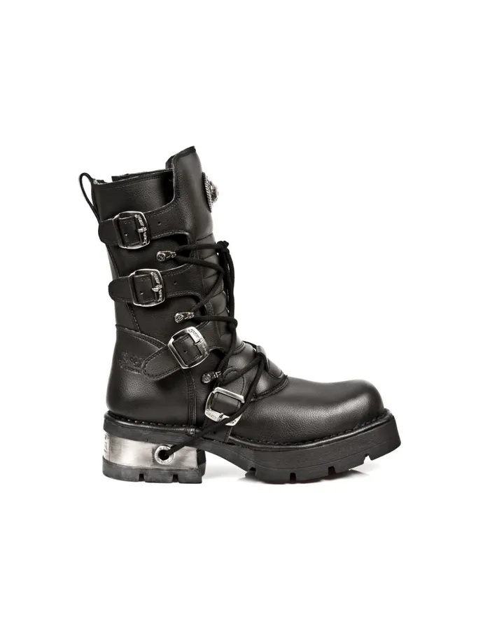 WomenMen Boot Metallic M373S10 New Rock Boots WomenMen Boot Metallic M373S10 New Rock Boots
