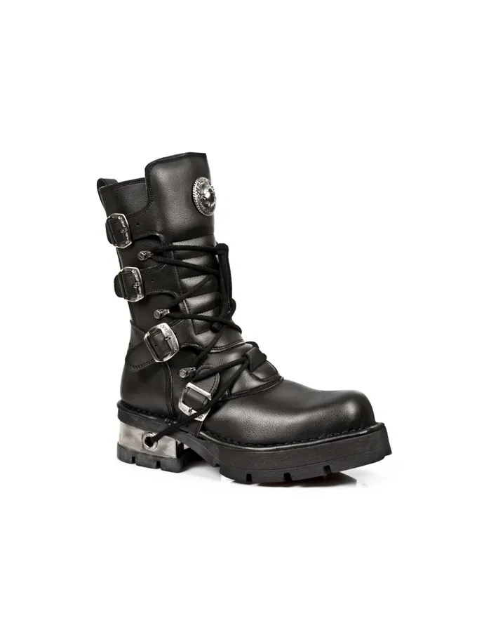 WomenMen Boot Metallic M373S10 New Rock Boots WomenMen Boot Metallic M373S10 New Rock Boots