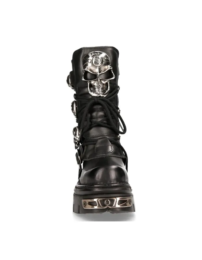 WomenMen Boot Metallic M375S1 New Rock Boots WomenMen Boot Metallic M375S1 New Rock Boots