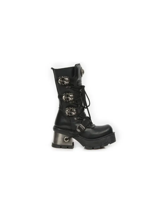 WomenMen Boot Metallic M379C1 New Rock Boots WomenMen Boot Metallic M379C1 New Rock Boots