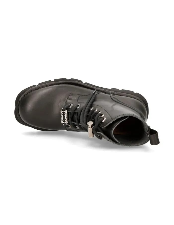 WomenMen Boot Metallic MNewmili084nS59 New Rock Boots WomenMen Boot Metallic MNewmili084nS59 New Rock Boots