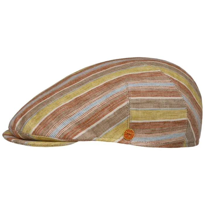 WomenMen Flat Caps Mayser Sidney Colour Stripes Flatcap Colorful