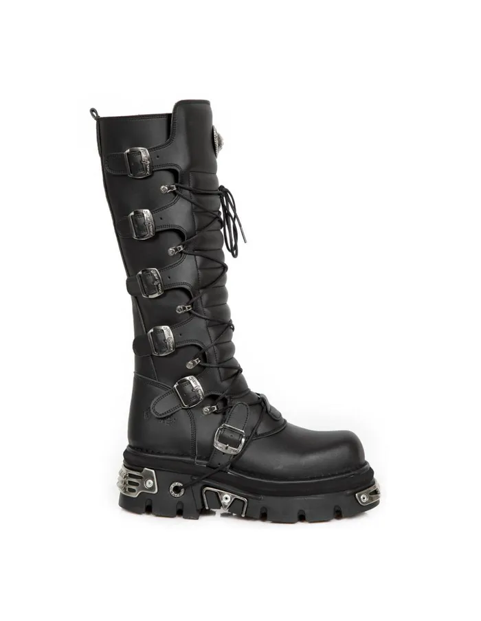 WomenMen High Boot Metallic M272Vc1 New Rock High Boots