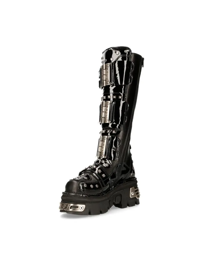 WomenMen High Boot Metallic M800C1 New Rock High Boots WomenMen High Boot Metallic M800C1 New Rock High Boots