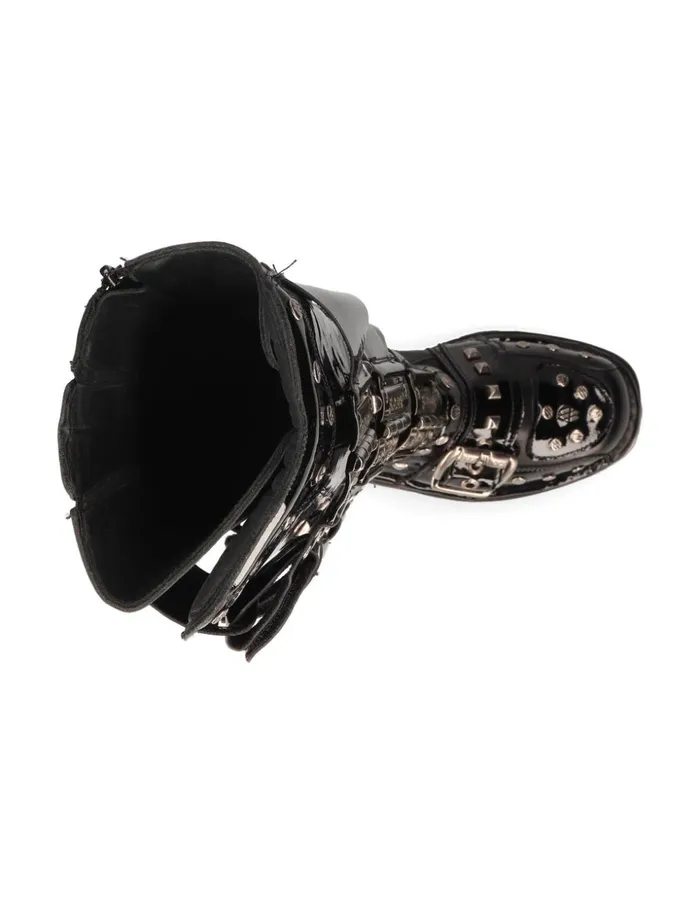 WomenMen High Boot Metallic M800C1 New Rock High Boots WomenMen High Boot Metallic M800C1 New Rock High Boots