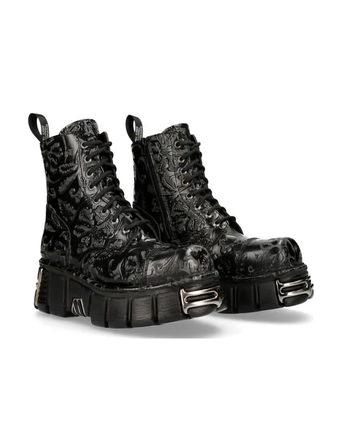 WomenMen Metallic MMili083cC13 New Rock Boots
