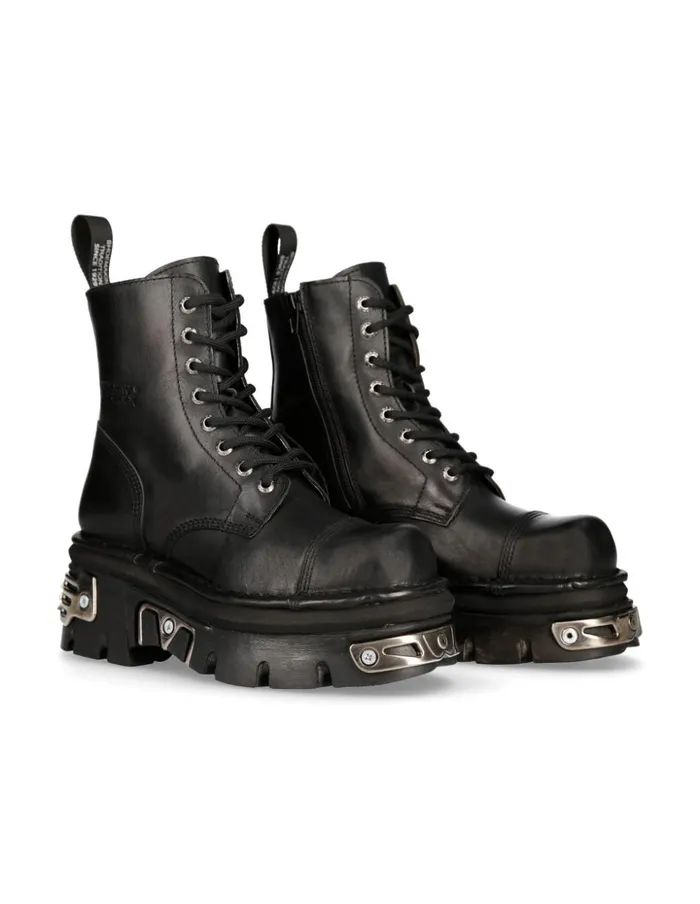 WomenMen Metallic MNewmili083S36 New Rock Boots