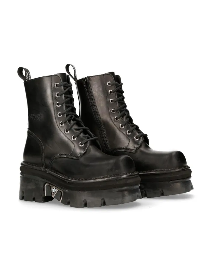 WomenMen Metallic MNewmili084cC9 New Rock Boots