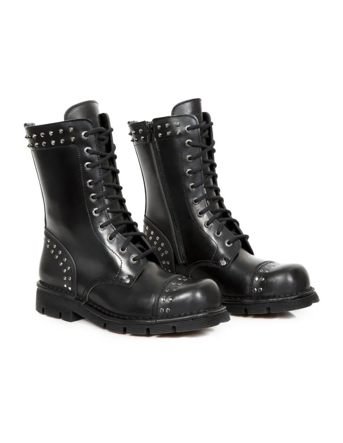 WomenMen Shoe Metallic MNewmili101C1 New Rock Boots