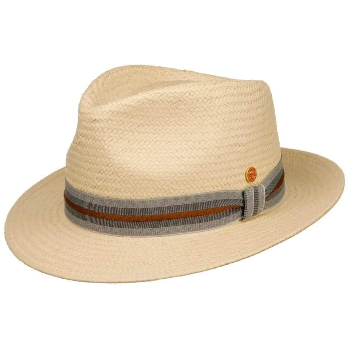 WomenMen Trilby Hats Mayser Maleo Trilby Straw Hat Nature