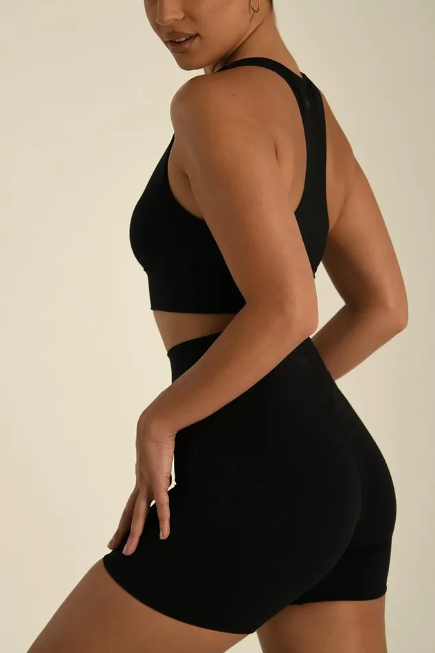 Women Meshki Bottoms Carly Bike Shorts 8211 Black