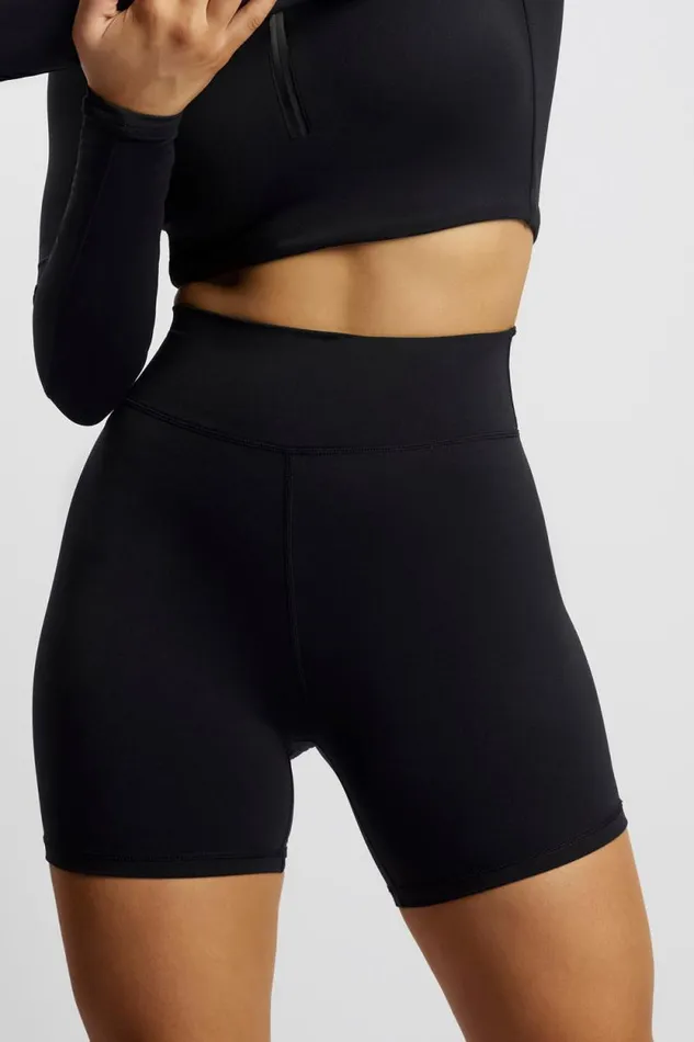 Women Meshki Bottoms Carly Bike Shorts 8211 Black