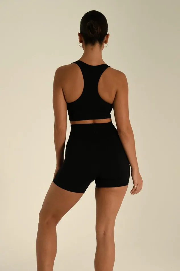 Women Meshki Bottoms Carly Bike Shorts 8211 Black