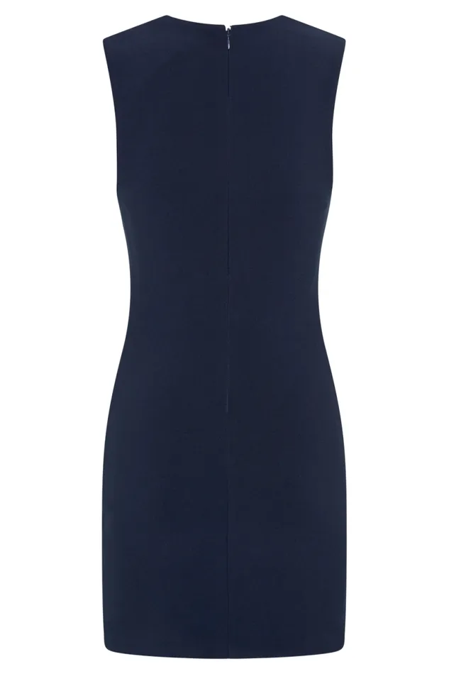 Women Meshki Dresses Frida Crepe Mini Dress 8211 Dark Navy