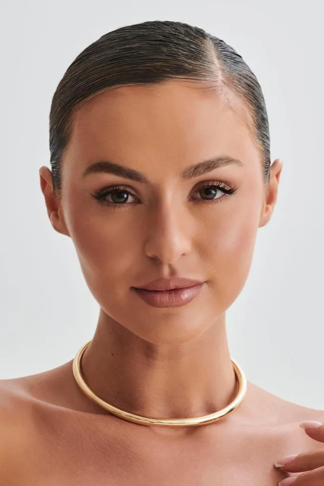 Women Meshki Jewellery Ansley Choker 8211 Gold