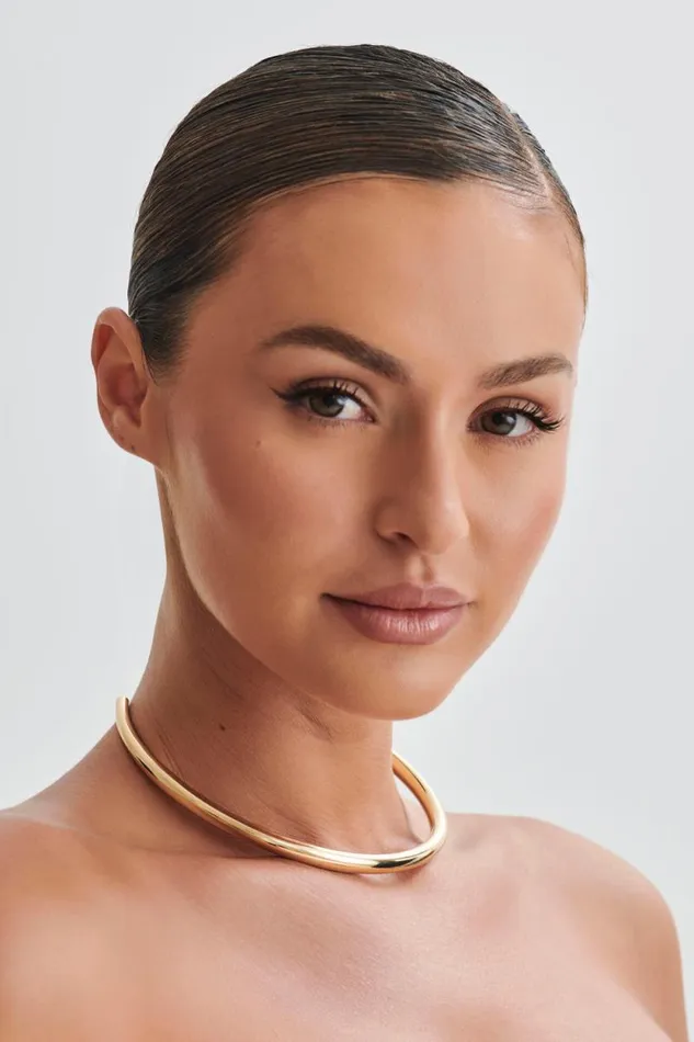 Women Meshki Jewellery Ansley Choker 8211 Gold