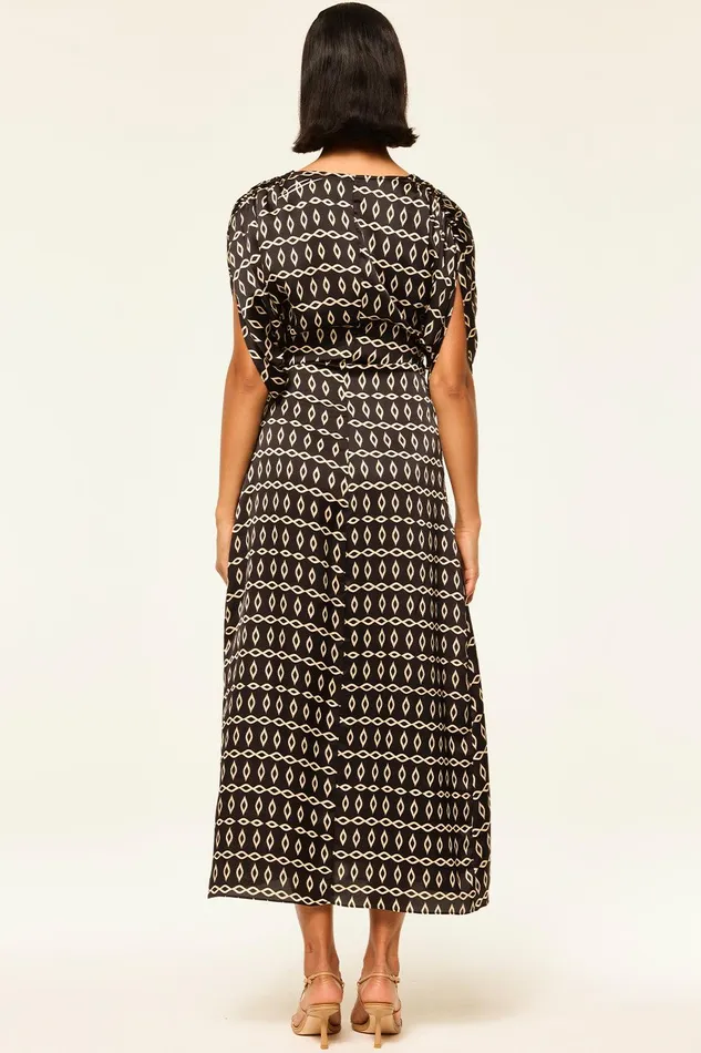 Women MISA Los Angeles Dresses FRANCESCA DRESS Go West Geo Mix