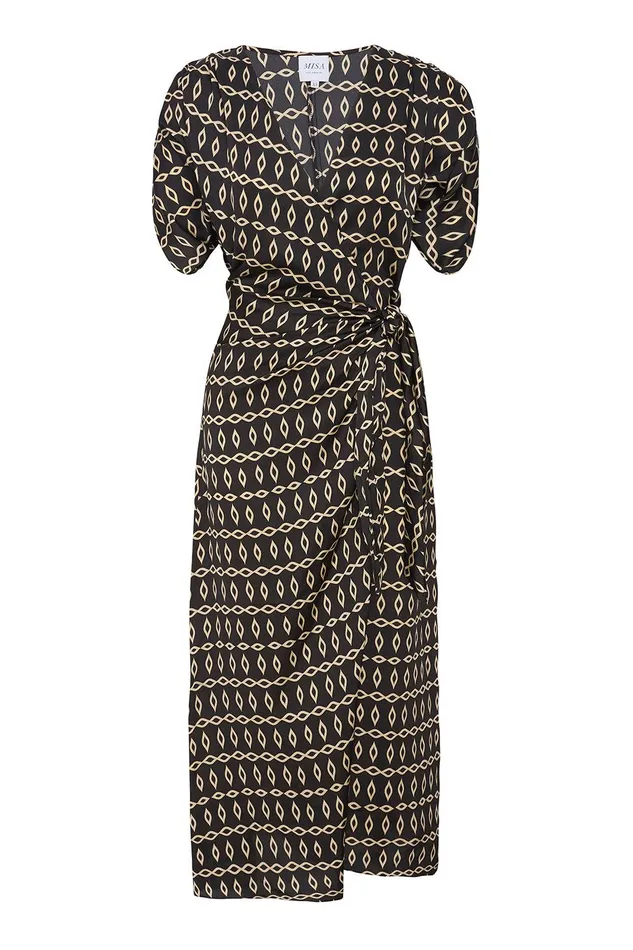 Women MISA Los Angeles Dresses FRANCESCA DRESS Go West Geo Mix