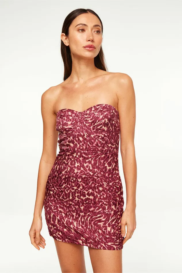 Women MISA Los Angeles Dresses KINSLEY DRESS Fauna Abstract