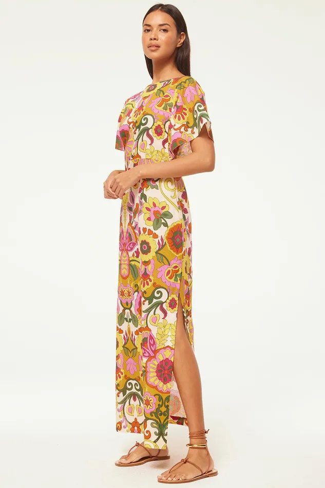 Women MISA Los Angeles Dresses LALITA DRESS Floral Corsica Multi