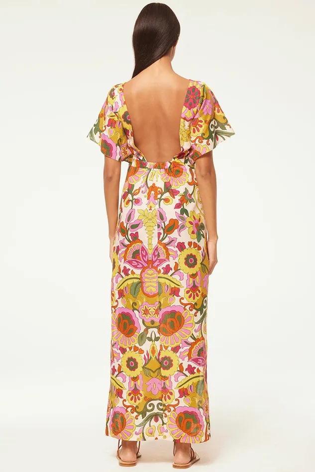 Women MISA Los Angeles Dresses LALITA DRESS Floral Corsica Multi