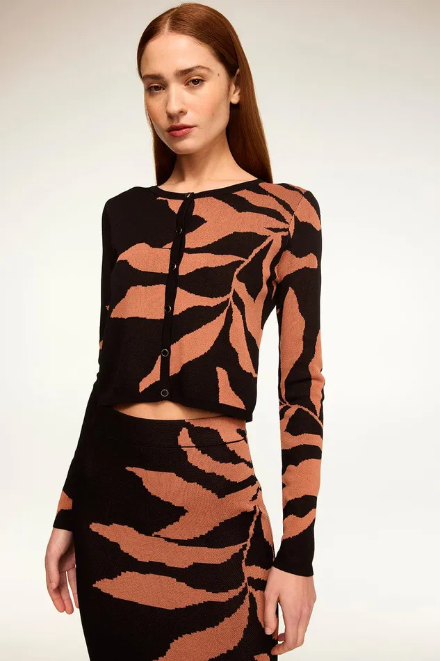 Women MISA Los Angeles Matching Sets JOANA CARDIGAN Fernal Glow