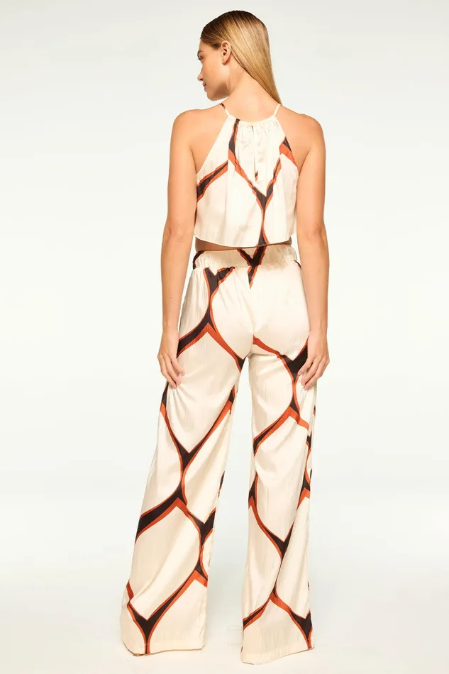 Women MISA Los Angeles Matching Sets TABRIZ PANT Los Cabos Geo