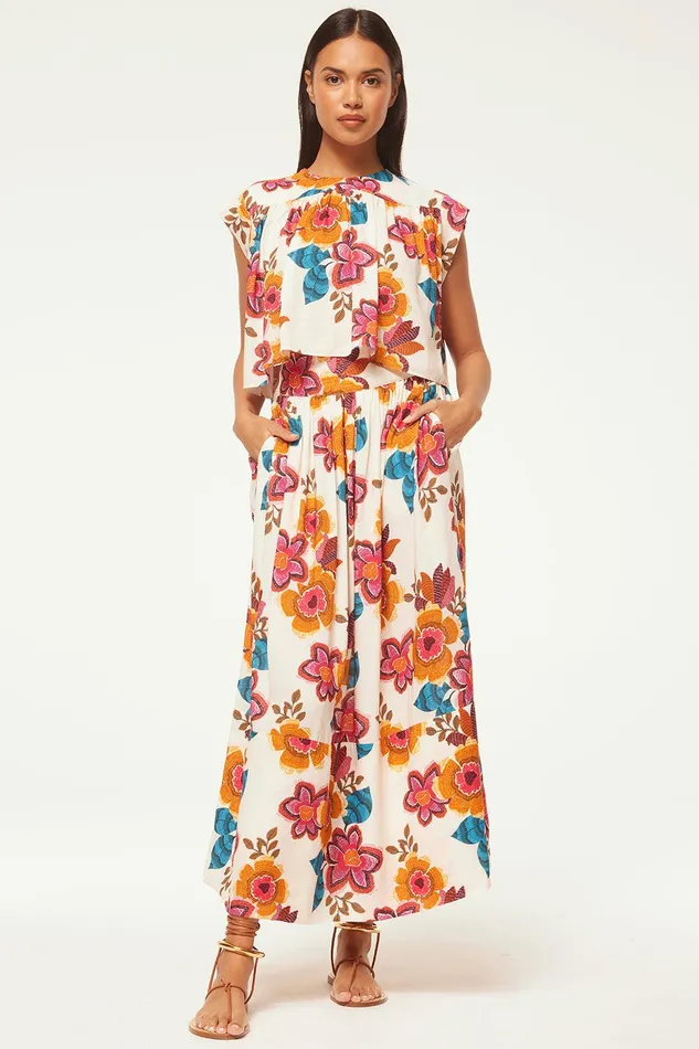 Women MISA Los Angeles Skirts and Shorts LIMOR SKIRT Flora Marbella