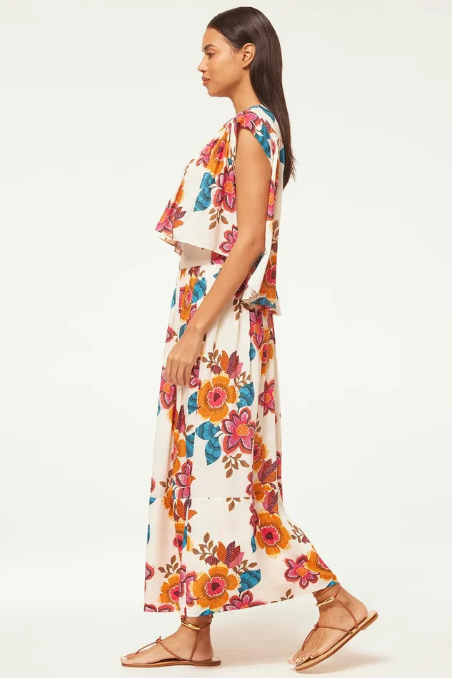 Women MISA Los Angeles Skirts and Shorts LIMOR SKIRT Flora Marbella