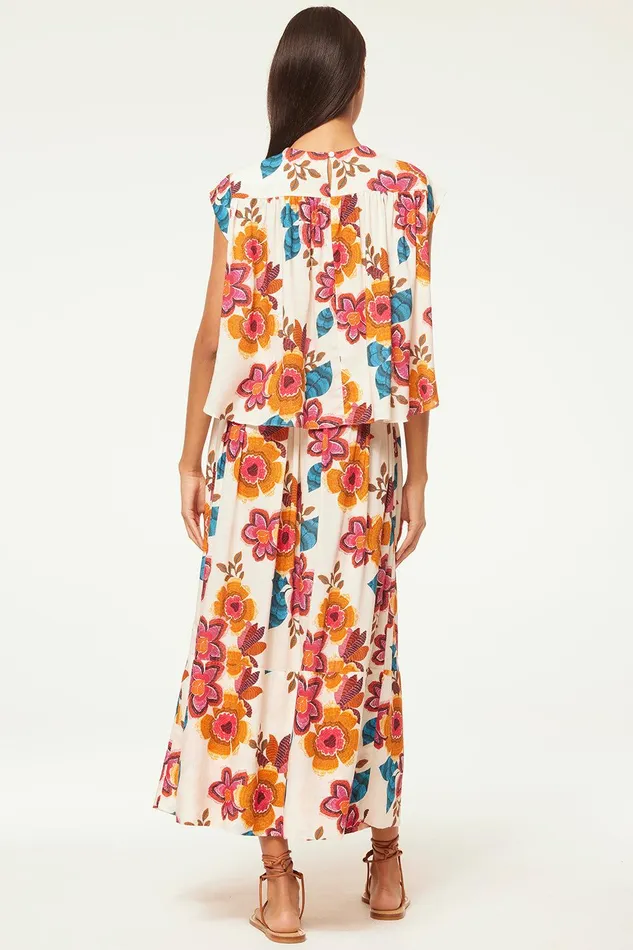 Women MISA Los Angeles Skirts and Shorts LIMOR SKIRT Flora Marbella