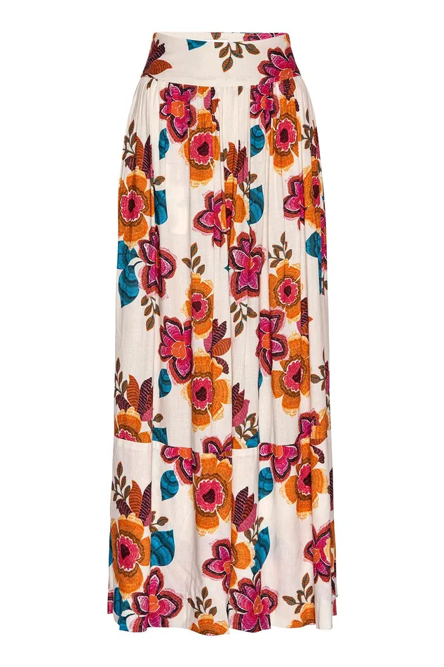 Women MISA Los Angeles Skirts and Shorts LIMOR SKIRT Flora Marbella