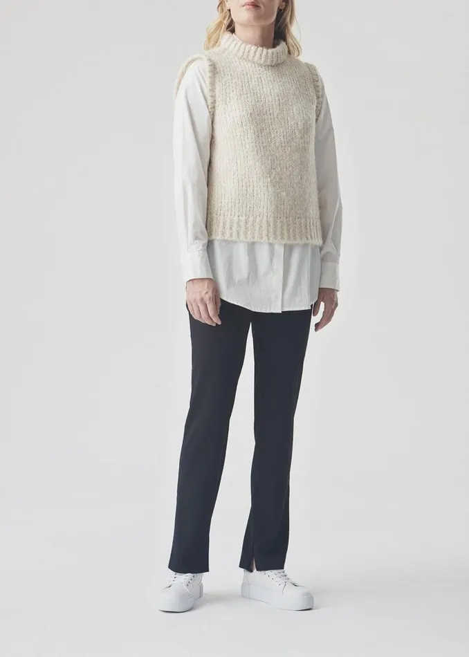 Women Modstrm Blouses and Knitwear Valentia Vest Off White