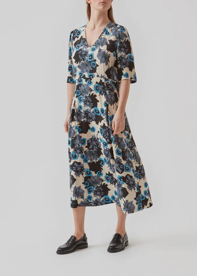 Women Modstrm Dresses AnnalieMD Print Dress Shadow Flower