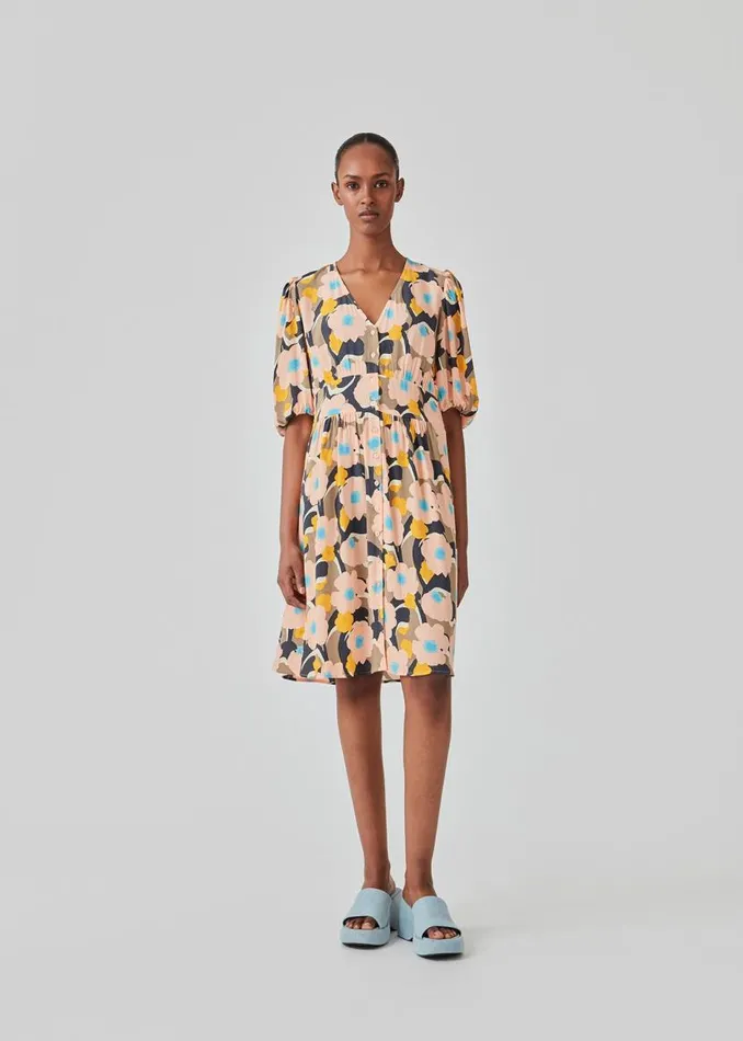Women Modstrm Dresses DustinMD Print Dress Sunset Bouquet